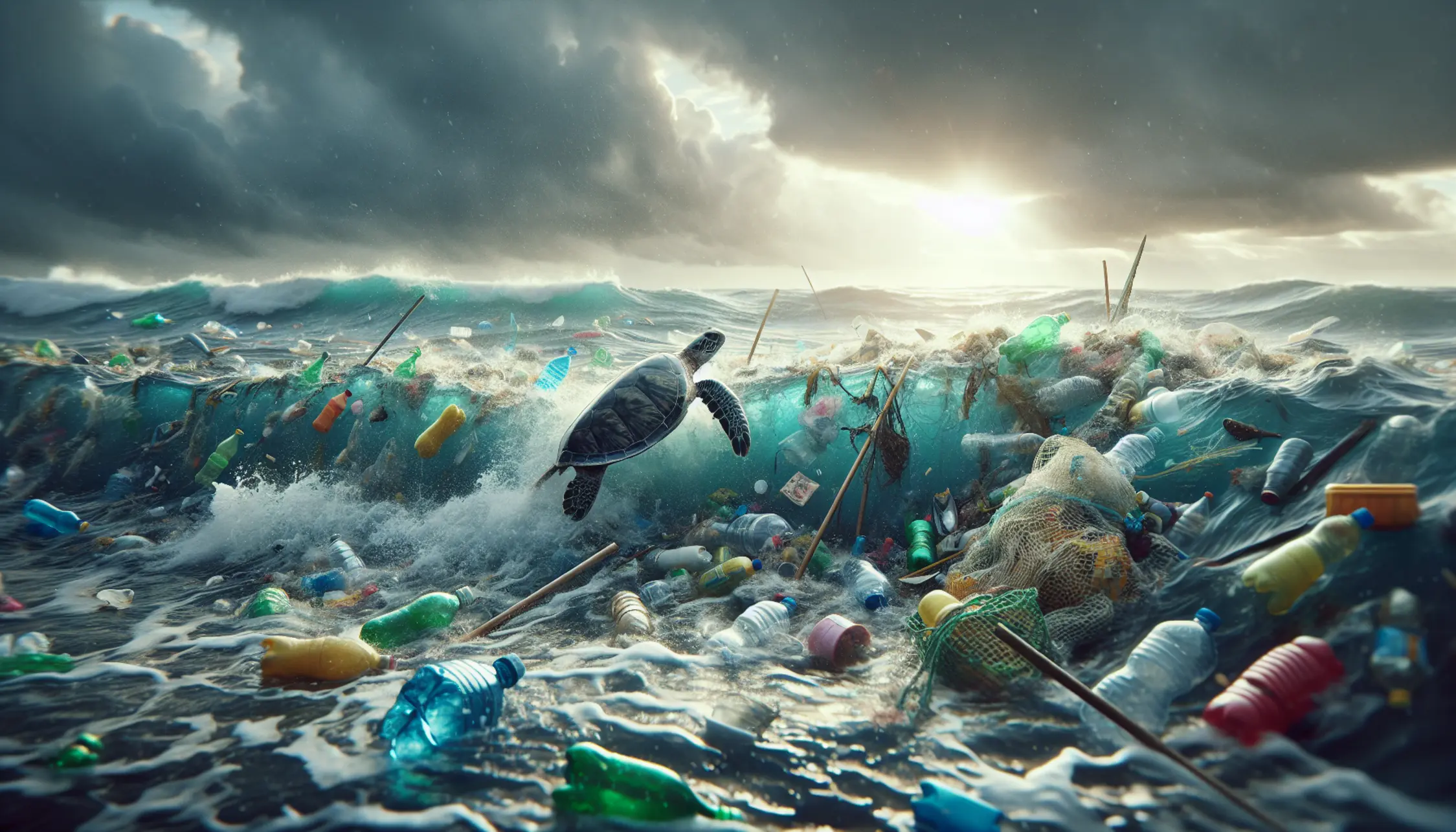 Come fa la plastica a inquinare il mare?