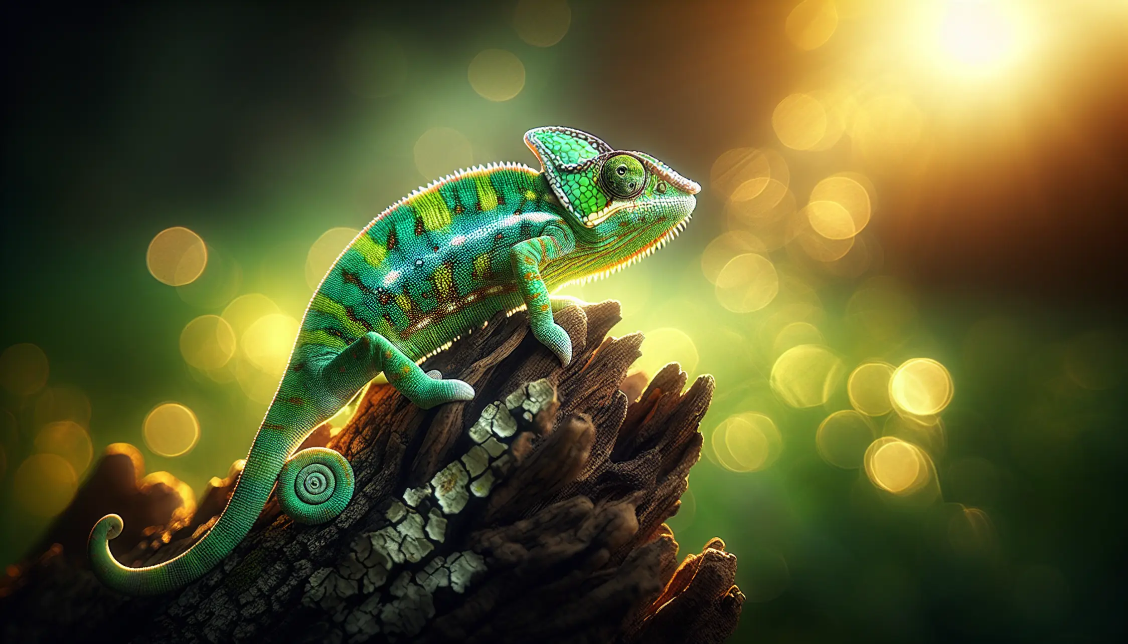 Come fanno i camaleonti a cambiare colore?