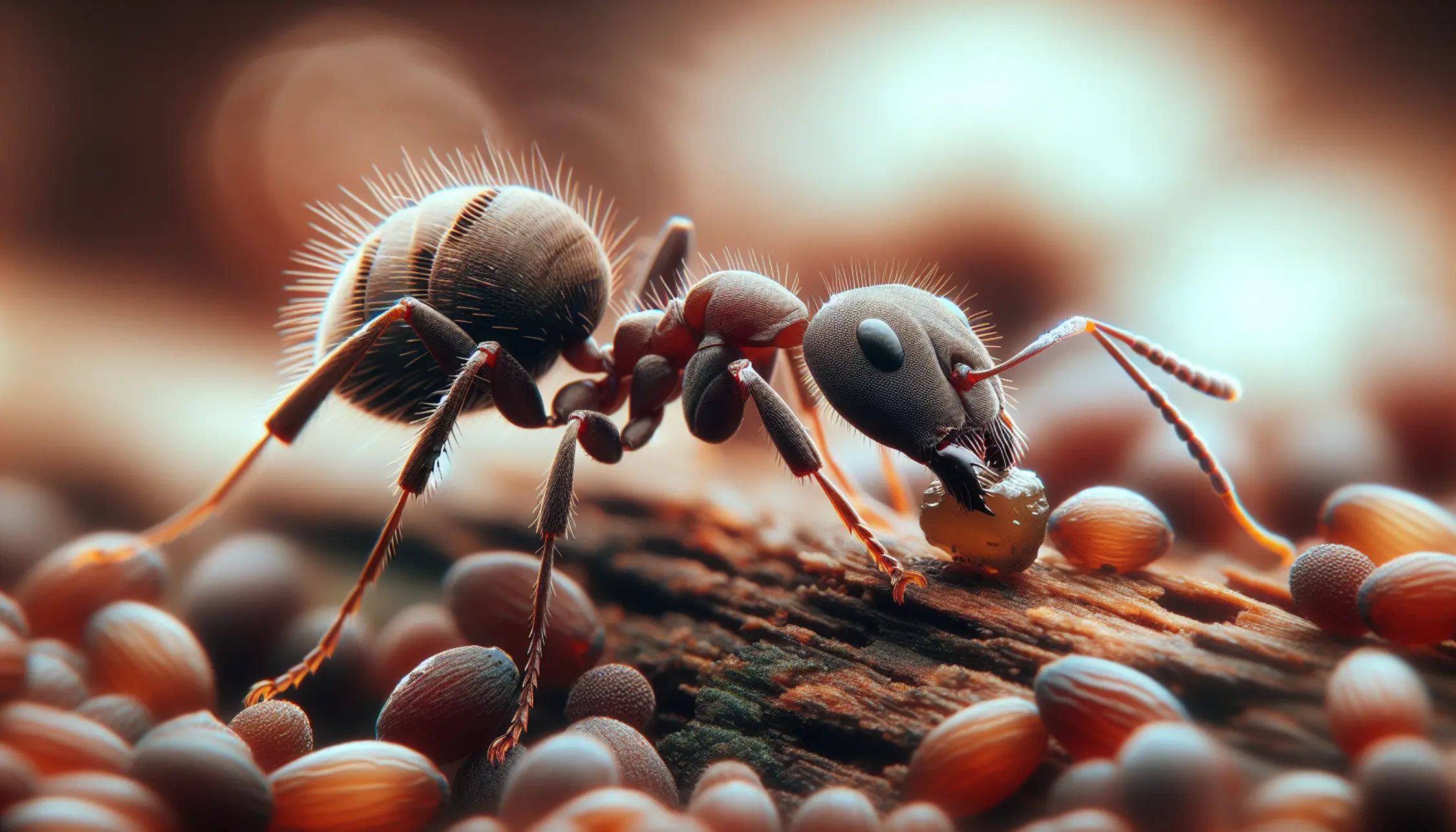 Come fanno le formiche a trovare il cibo?