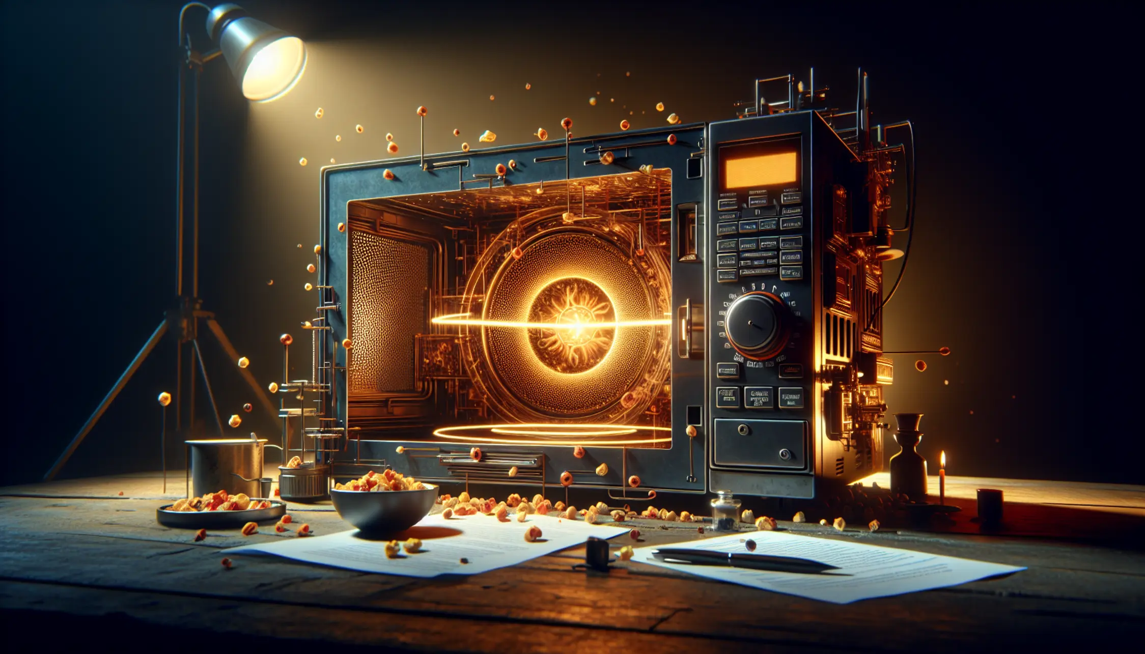 Come funziona un forno a microonde?