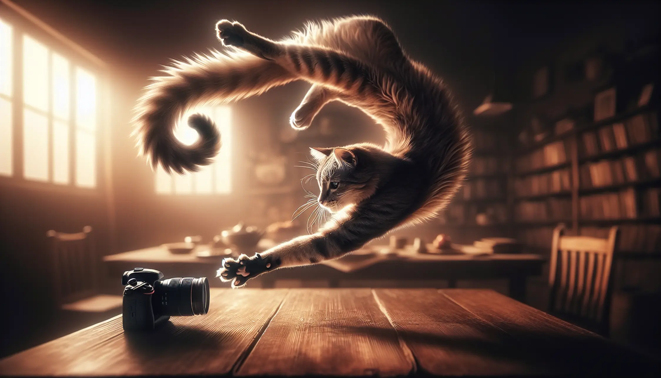 Perché i gatti cadono quasi sempre in piedi?