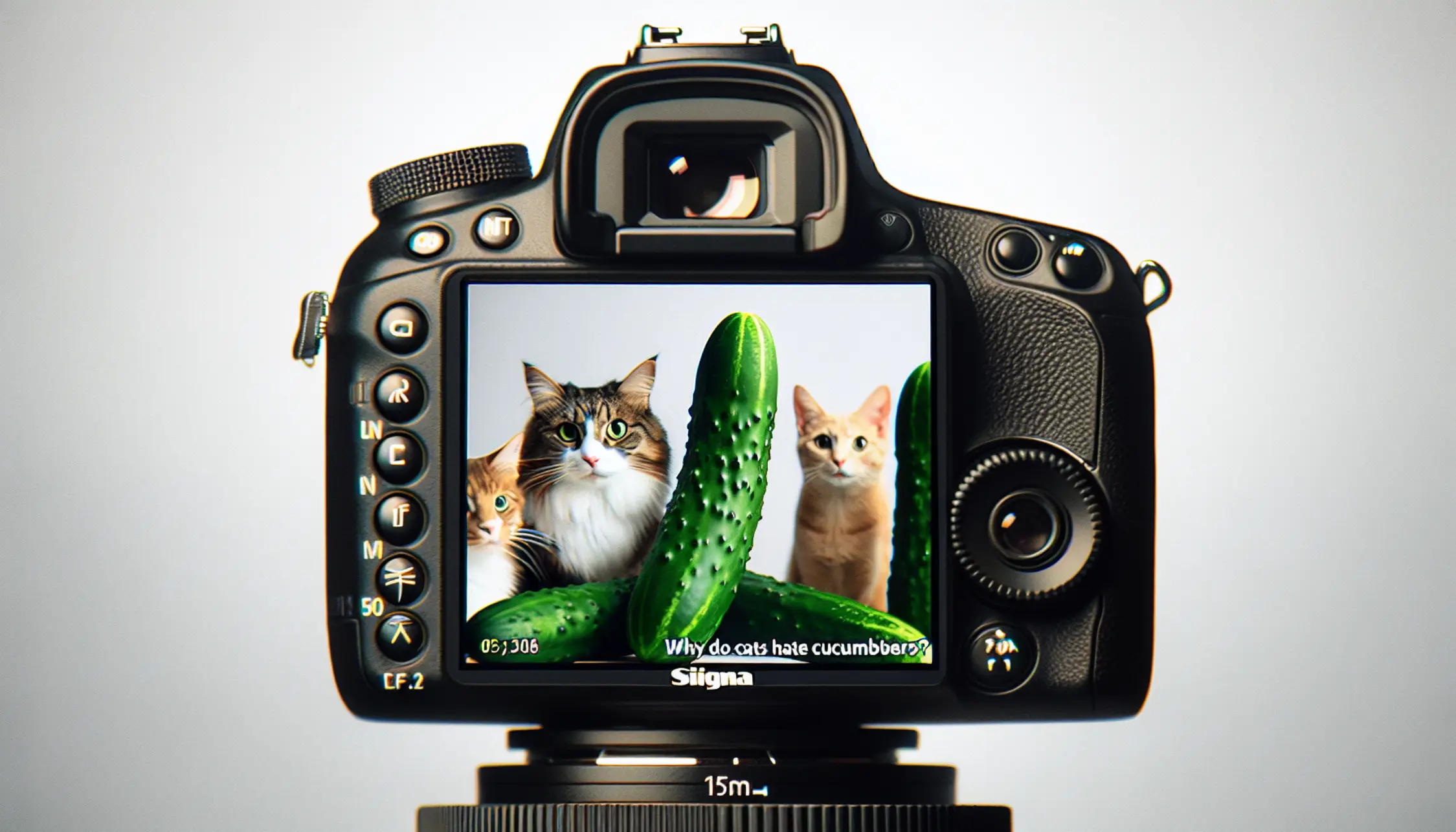 Perché i gatti odiano i cetrioli?