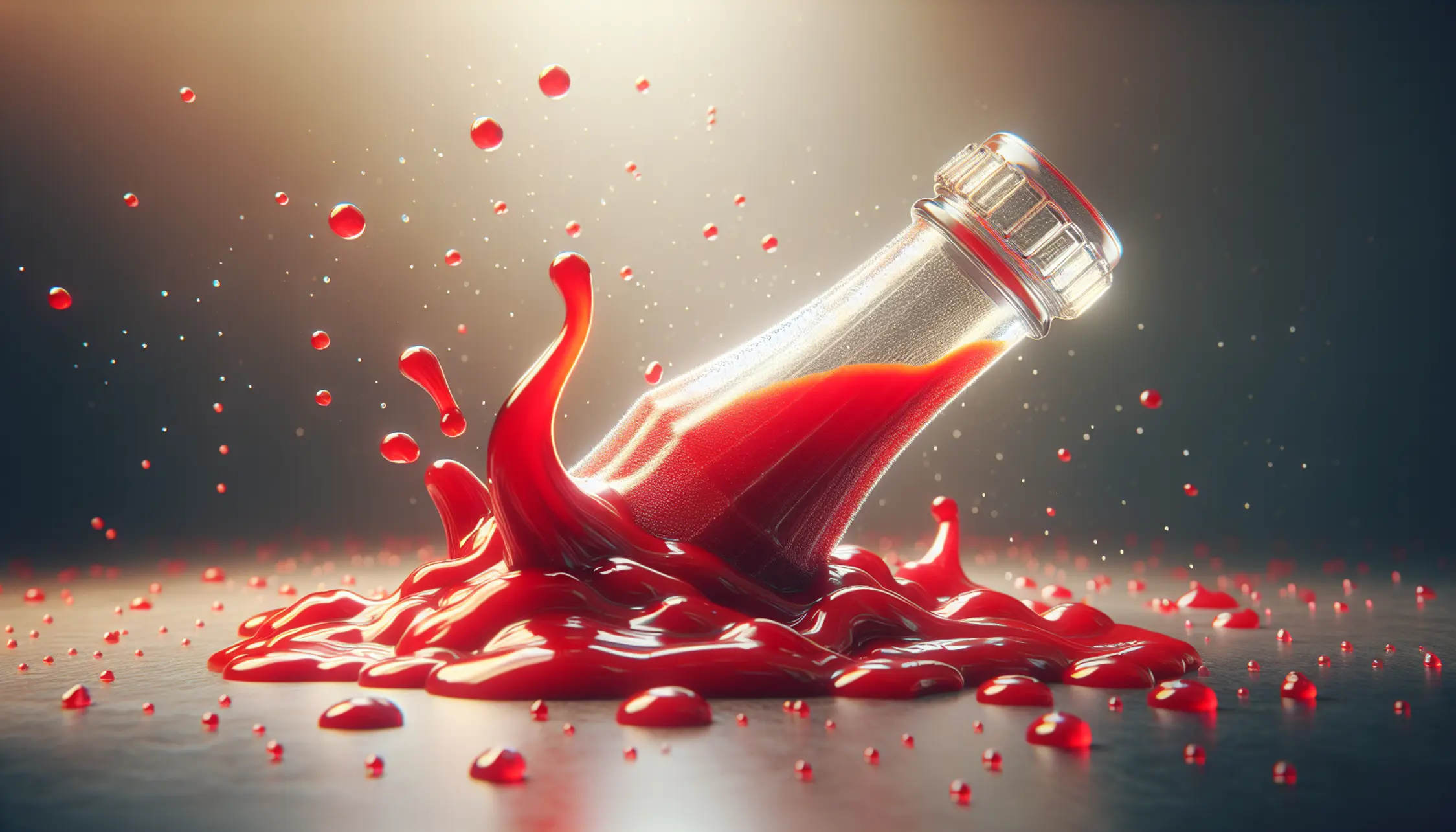 Perché il ketchup esce sempre tutto insieme dalla bottiglia?