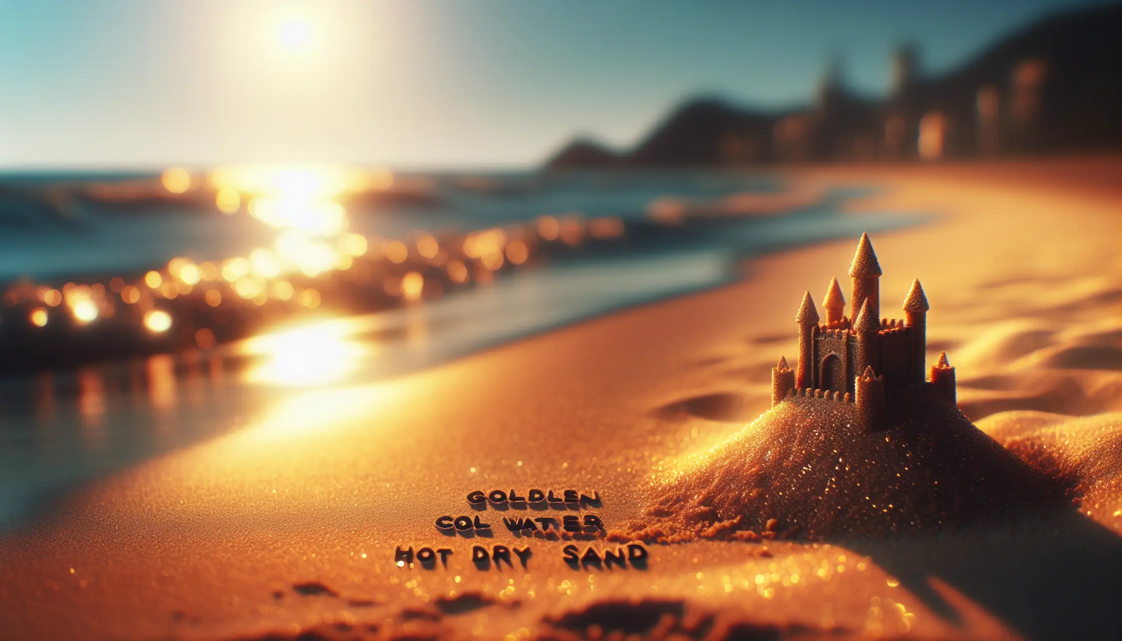 Perché la sabbia è calda e l’acqua è fresca?