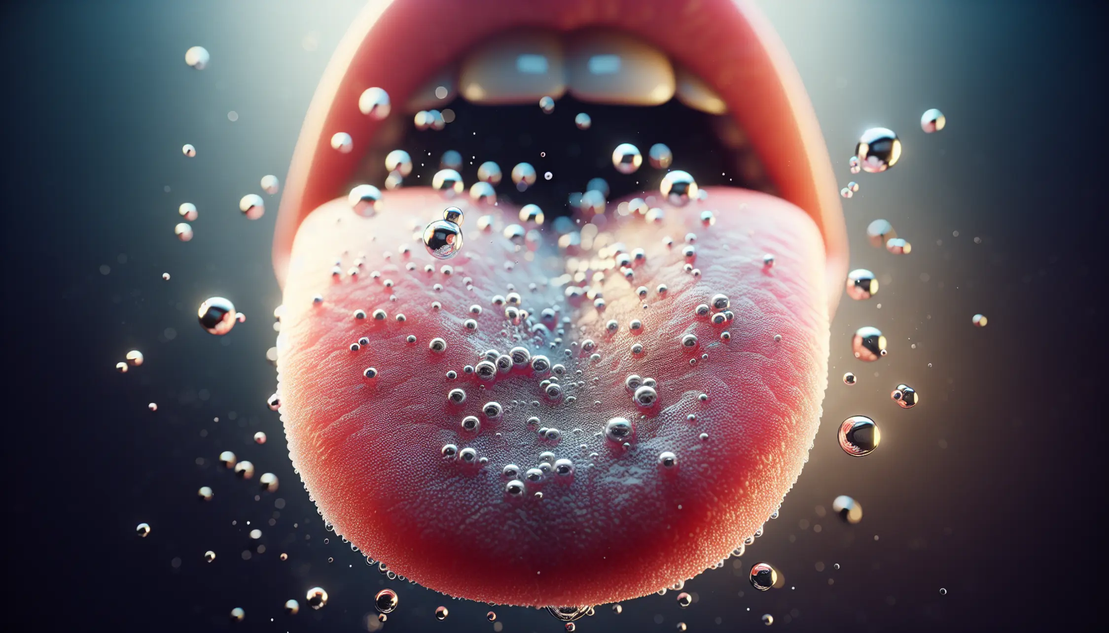 Perché l’acqua frizzante pizzica sulla lingua?