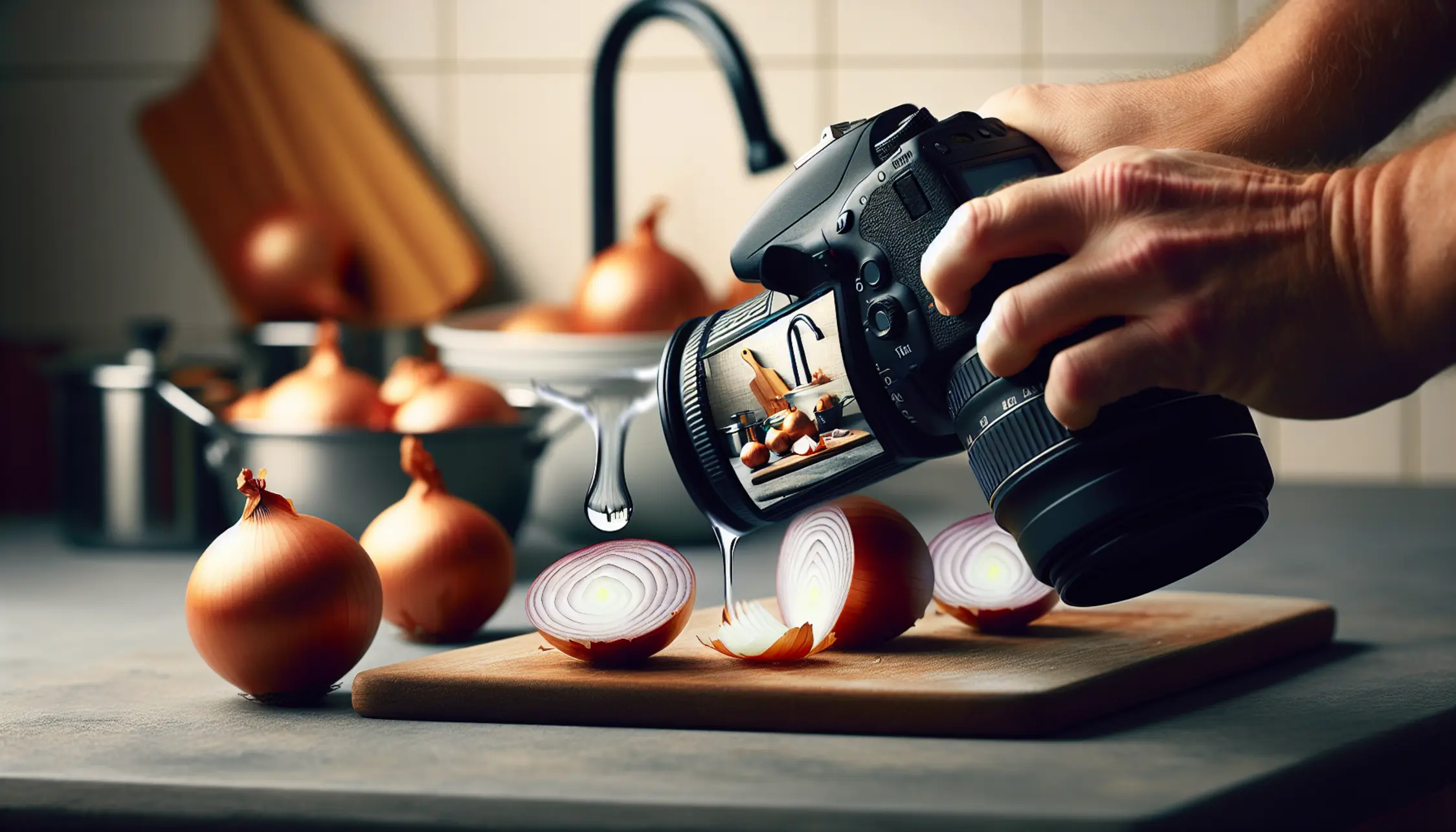 Perché le cipolle fanno piangere?