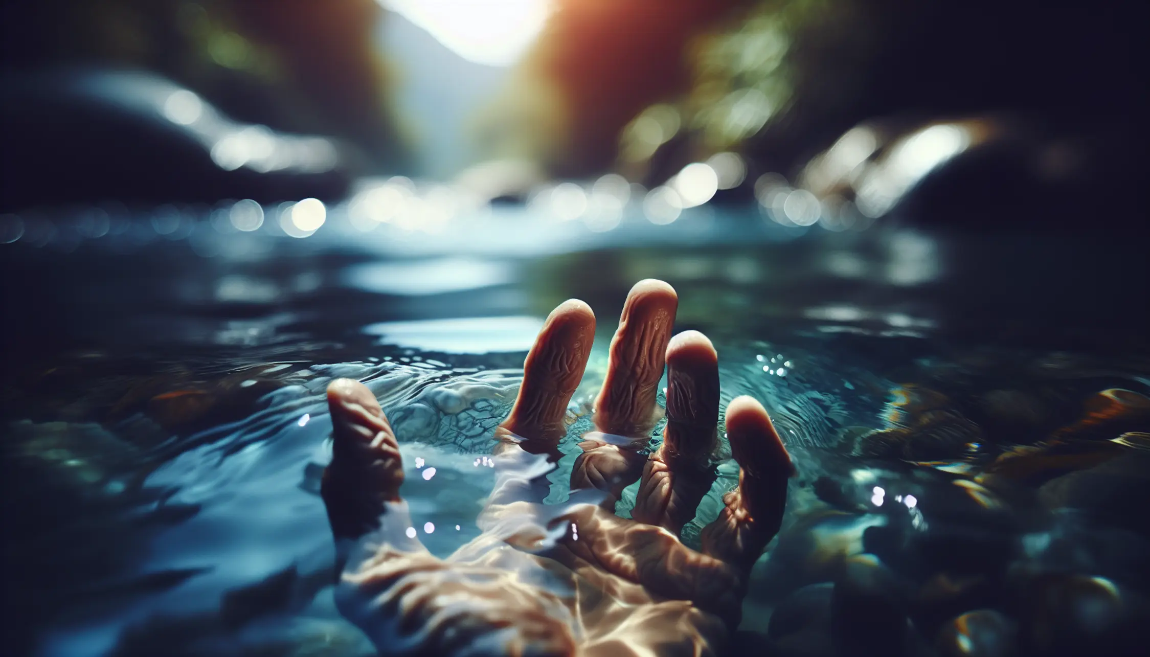 Perché le dita si raggrinziscono in acqua?