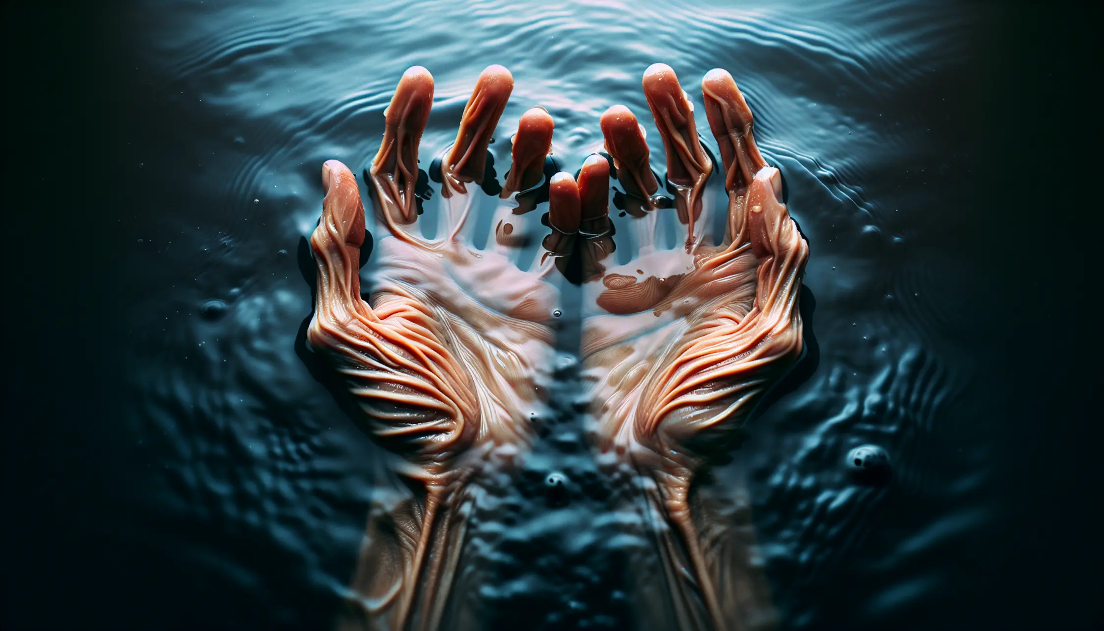 Perché le dita si raggrinziscono nell’acqua?