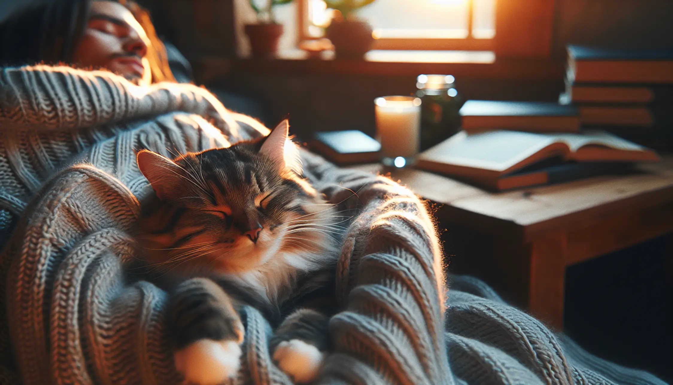 Perché le fusa del gatto ci rilassano?