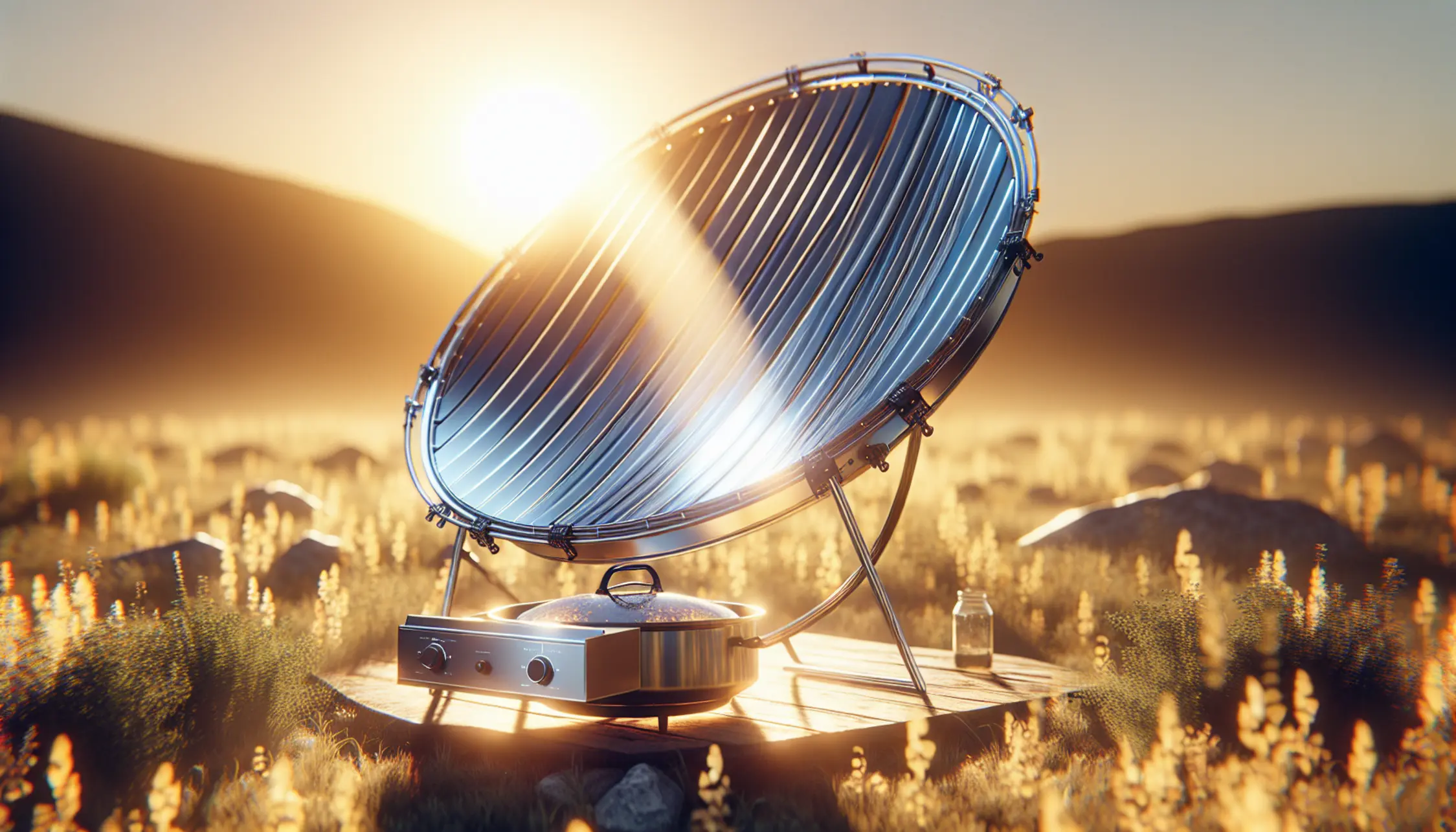 Si può cucinare qualcosa usando solo il sole?