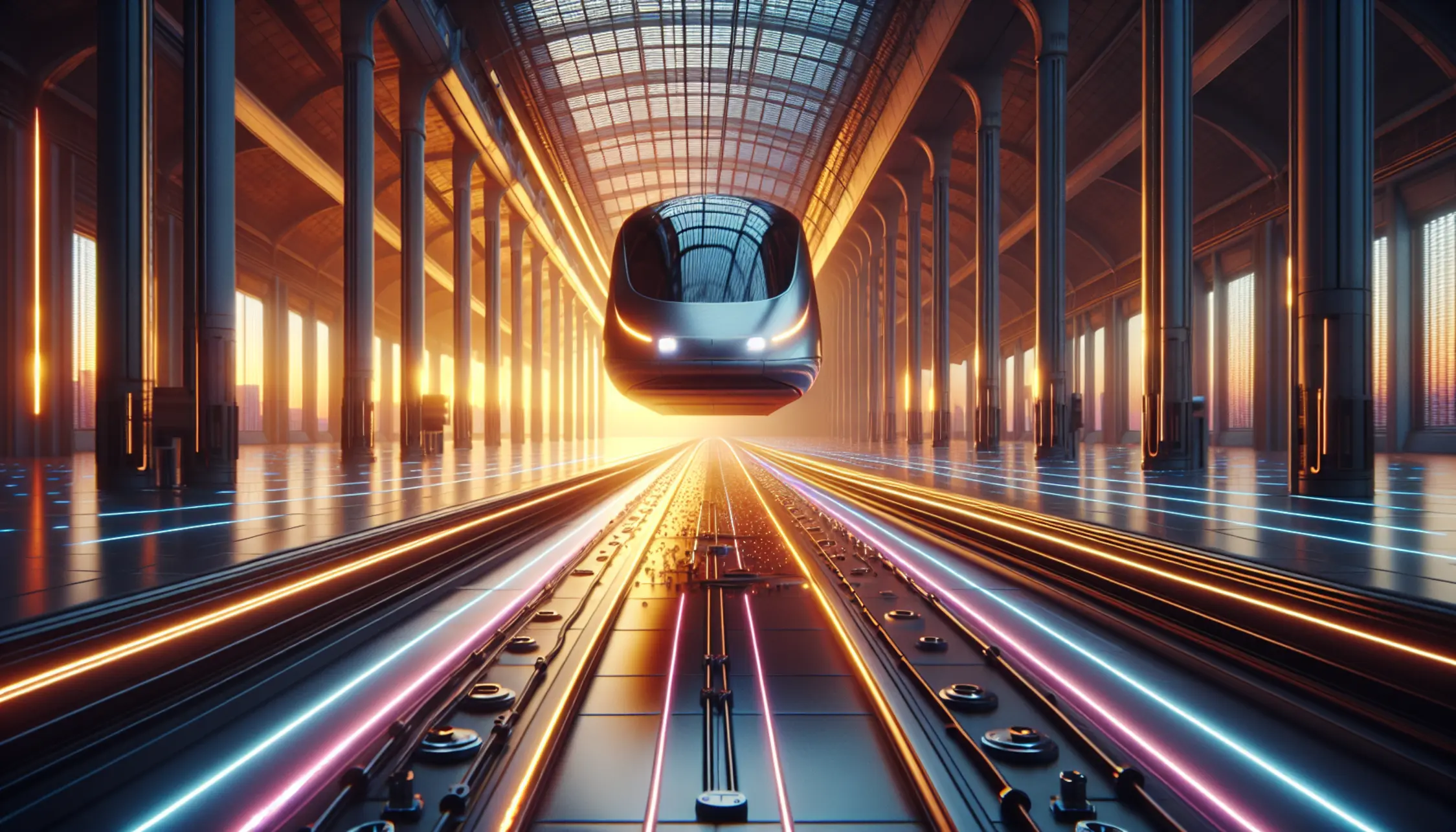 Come funziona la levitazione magnetica dei treni?