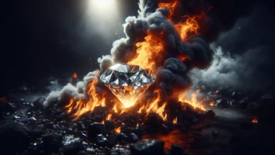 I diamanti possono bruciare?