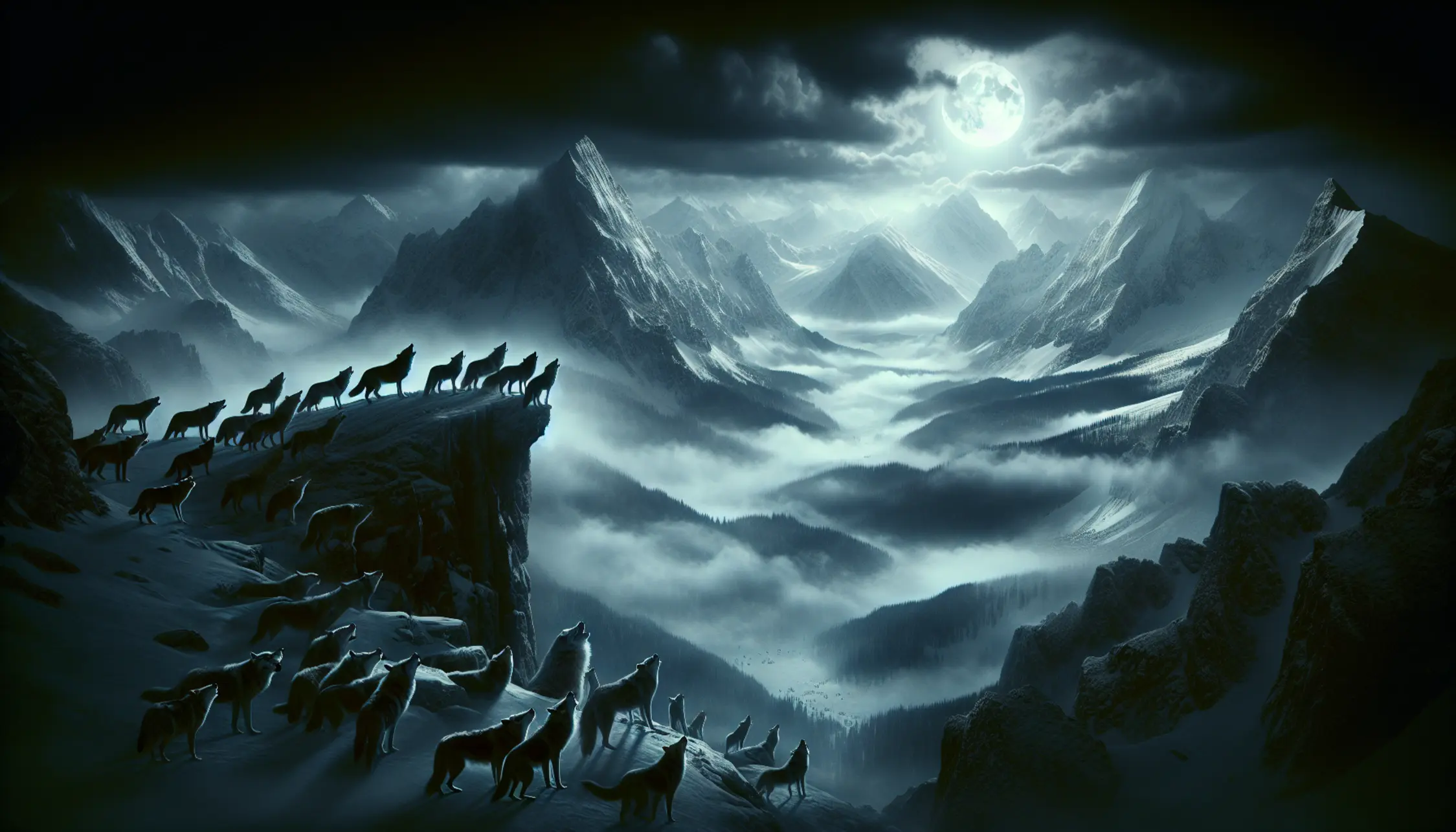 I lupi ululano solo alla luna?