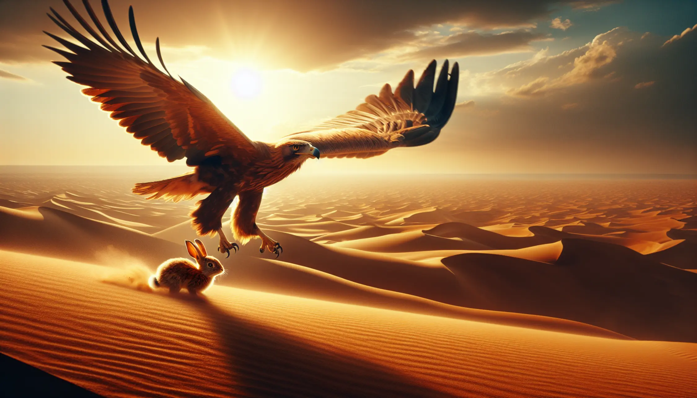 Le aquile possono vedere un coniglio a 3 km?