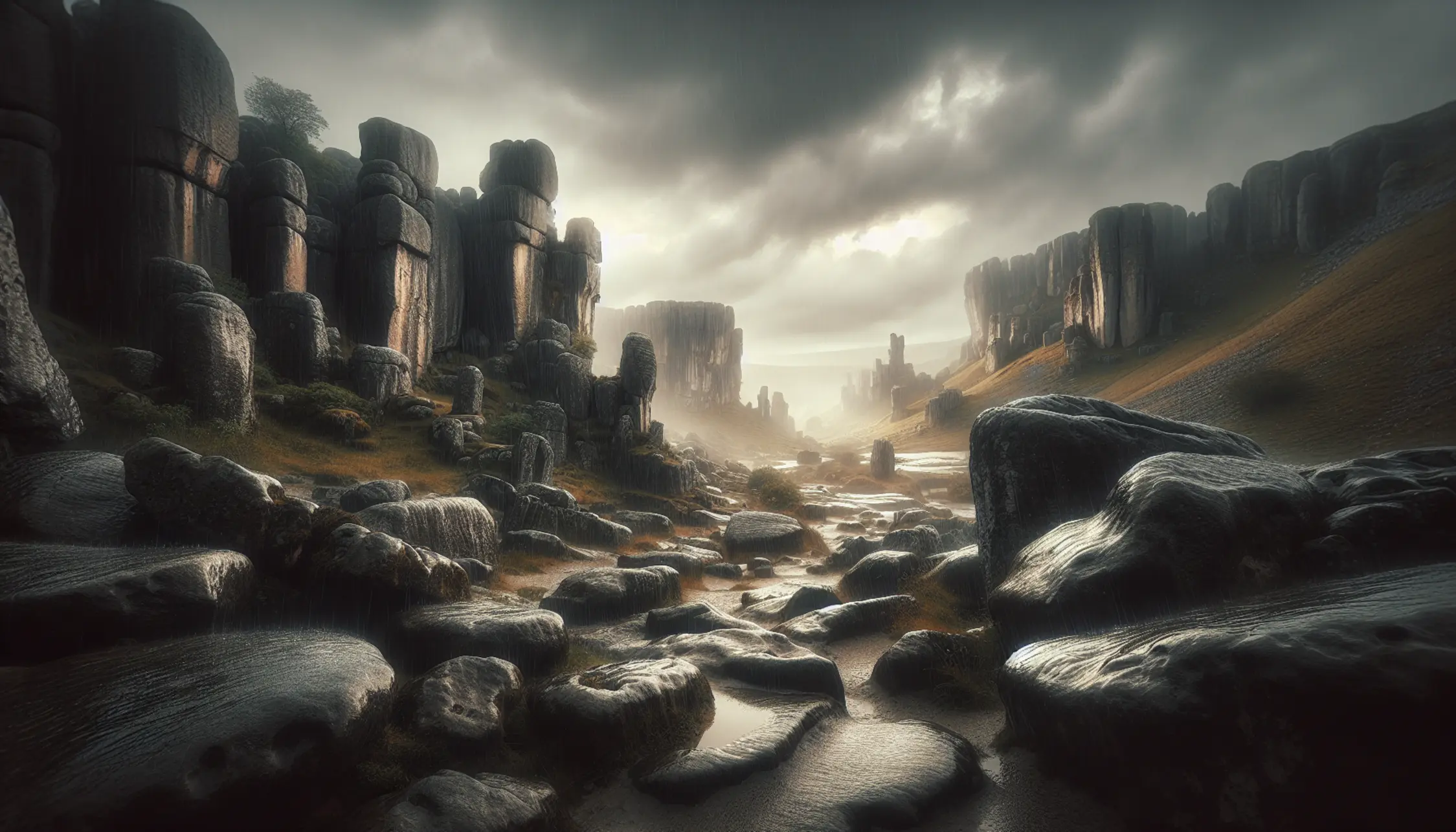 L'odore della pioggia è prodotto dalle rocce?