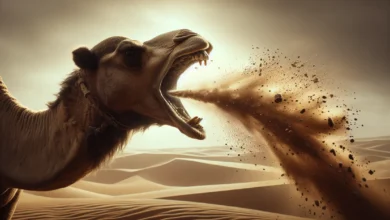 Perché i cammelli sputano?