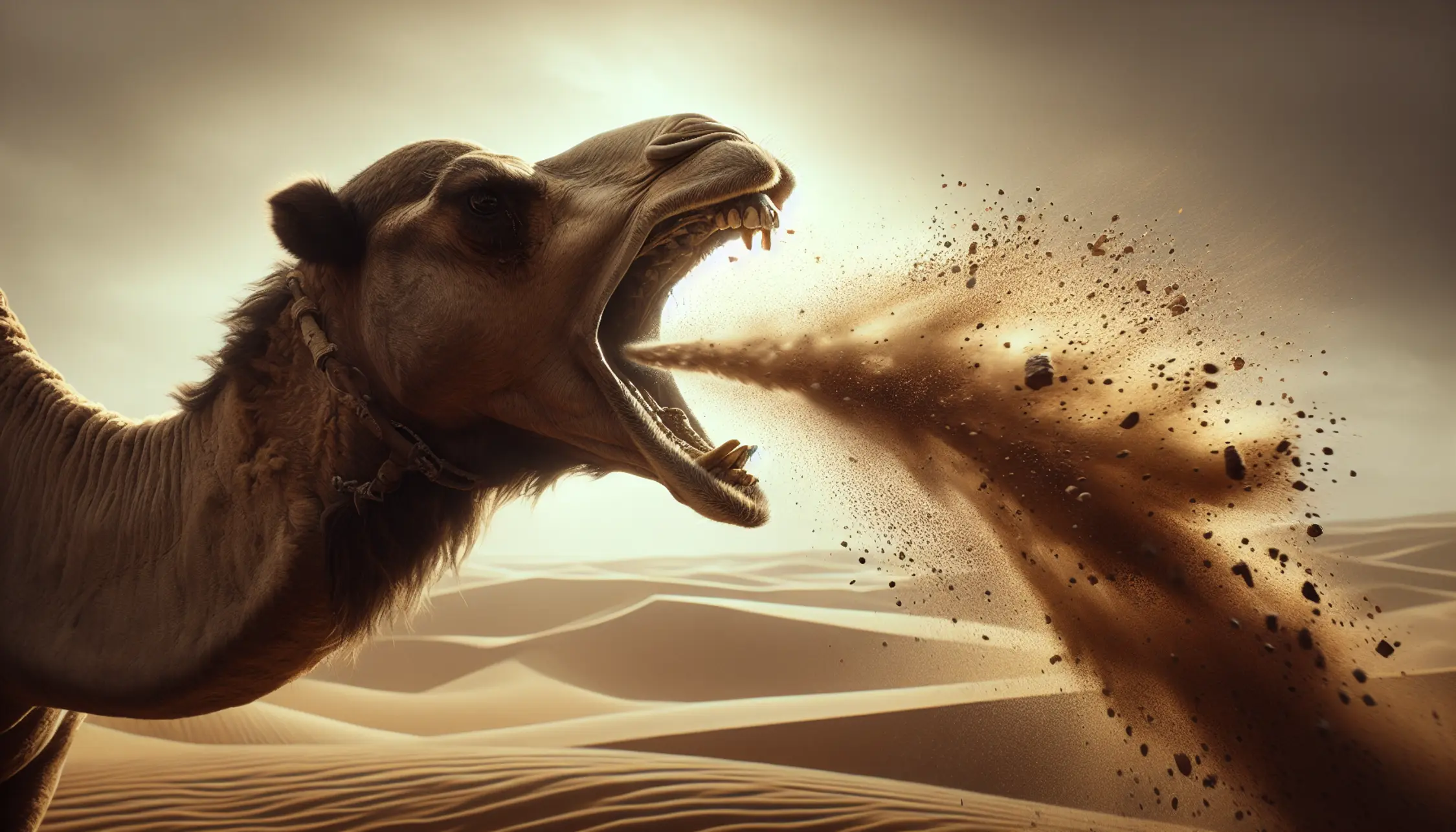 Perché i cammelli sputano?