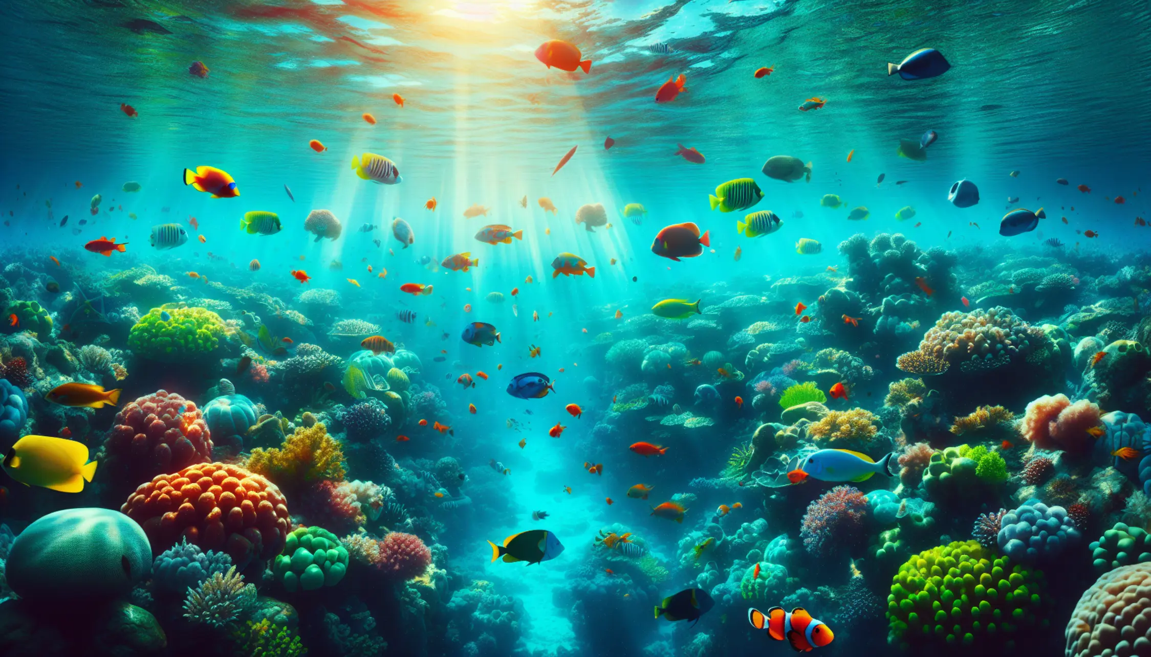 Perché i pesci tropicali sono colorati?