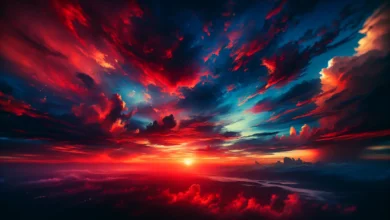 Perché il cielo è blu ma il tramonto rosso?