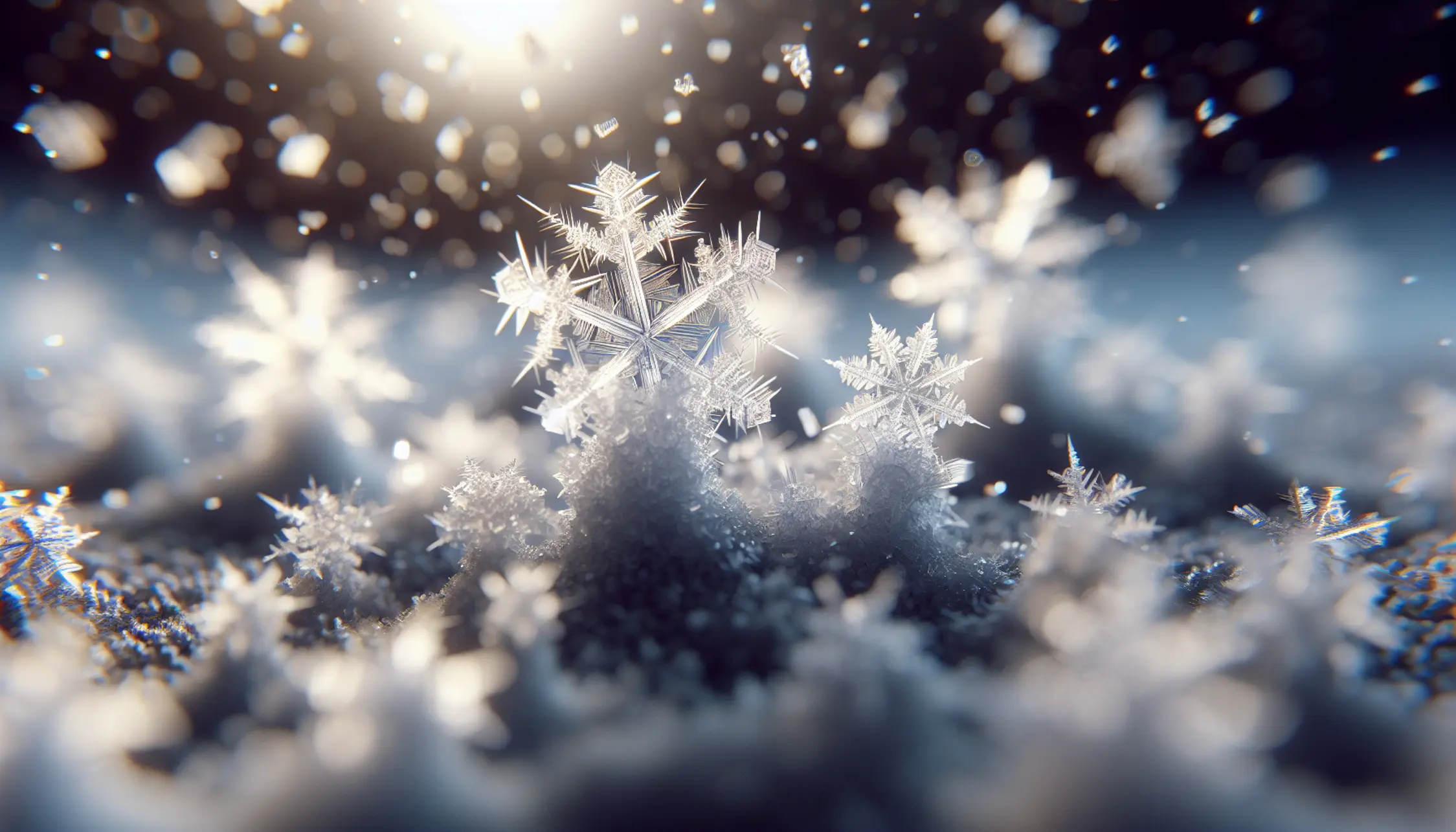 Perché nevica in forme diverse?