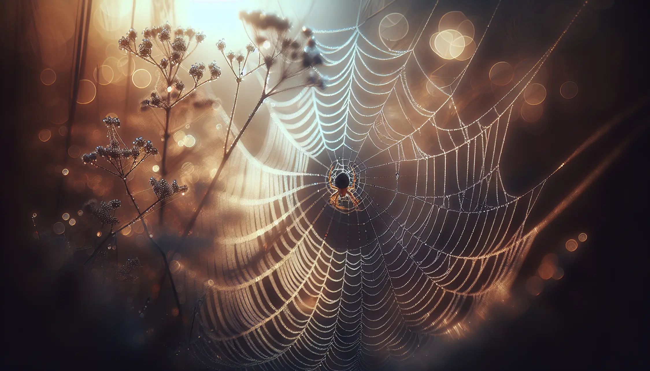 Come fanno i ragni a costruire le ragnatele?