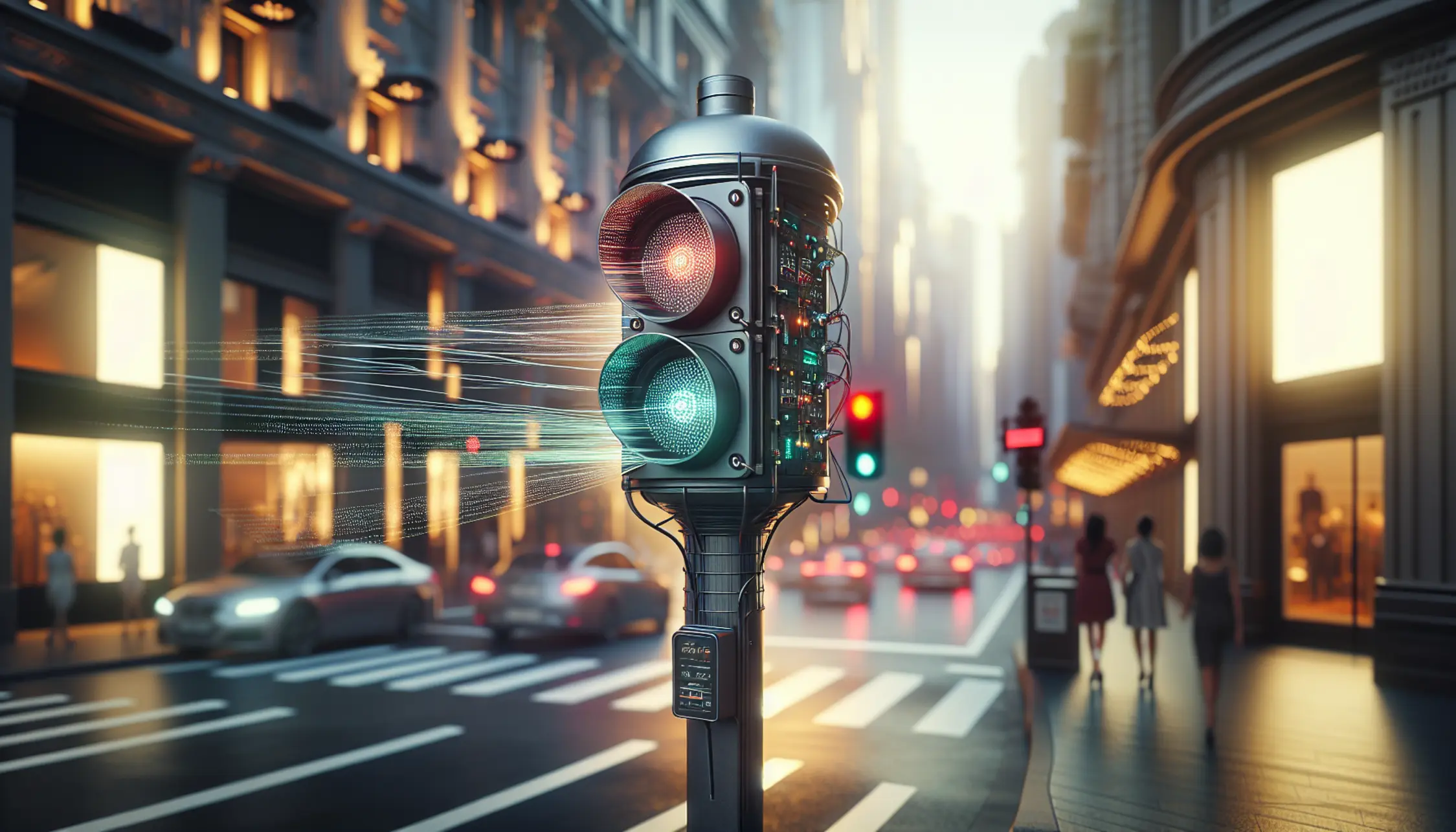 Come funziona un semaforo intelligente?