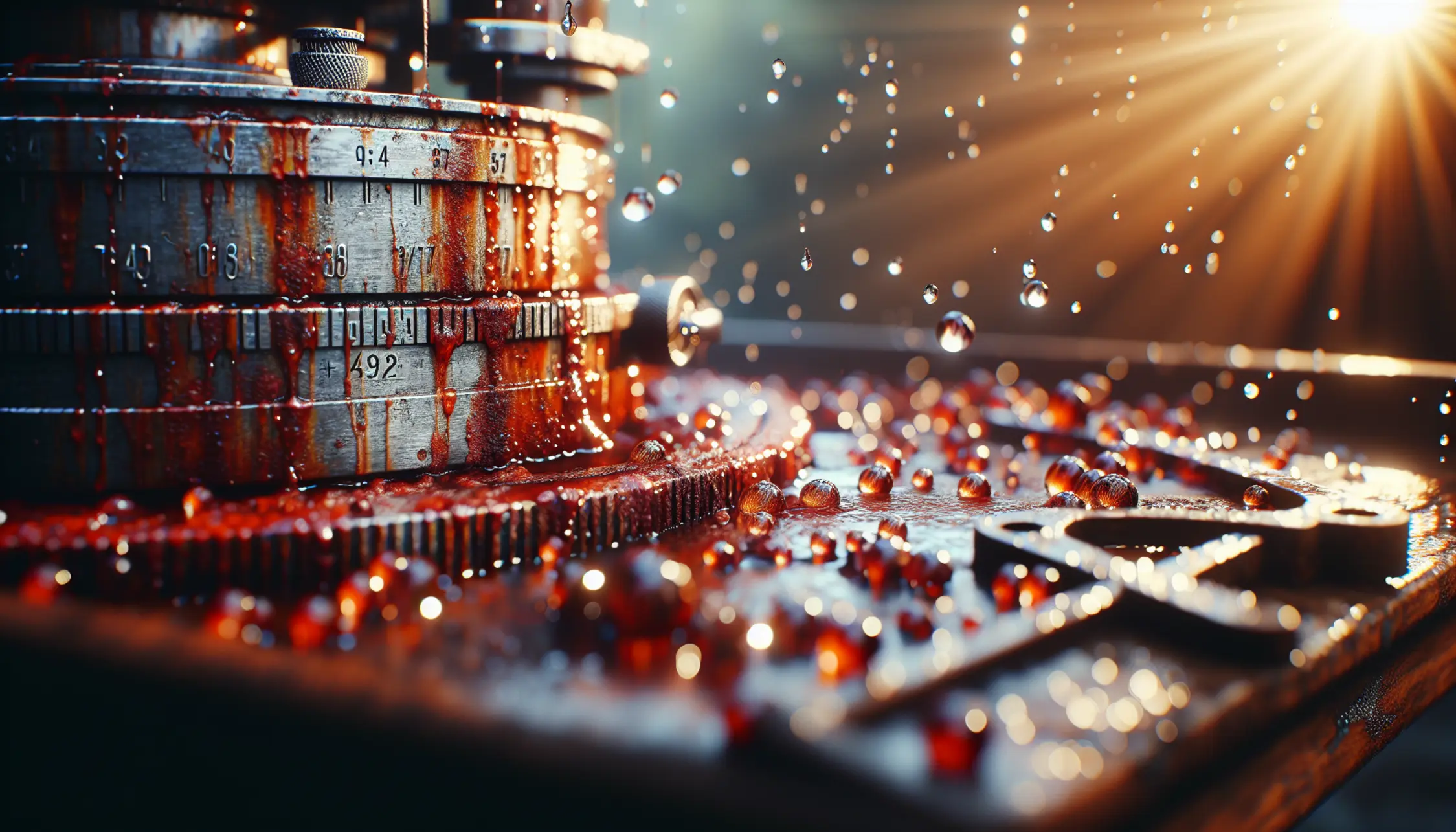 Come si forma la ruggine sul ferro?