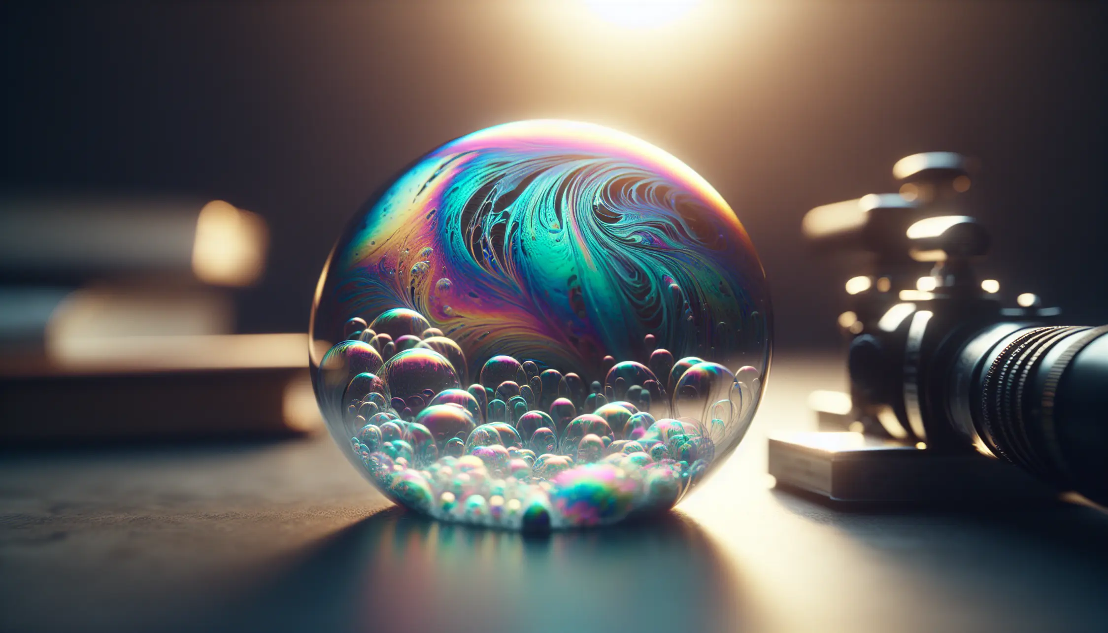 Come si formano le bolle di sapone?