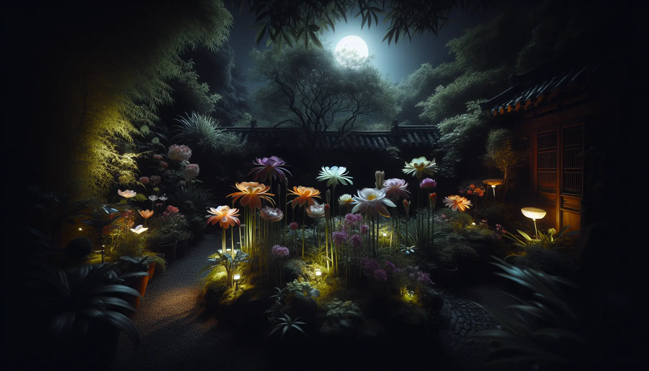 Perché alcuni fiori si aprono solo di notte?