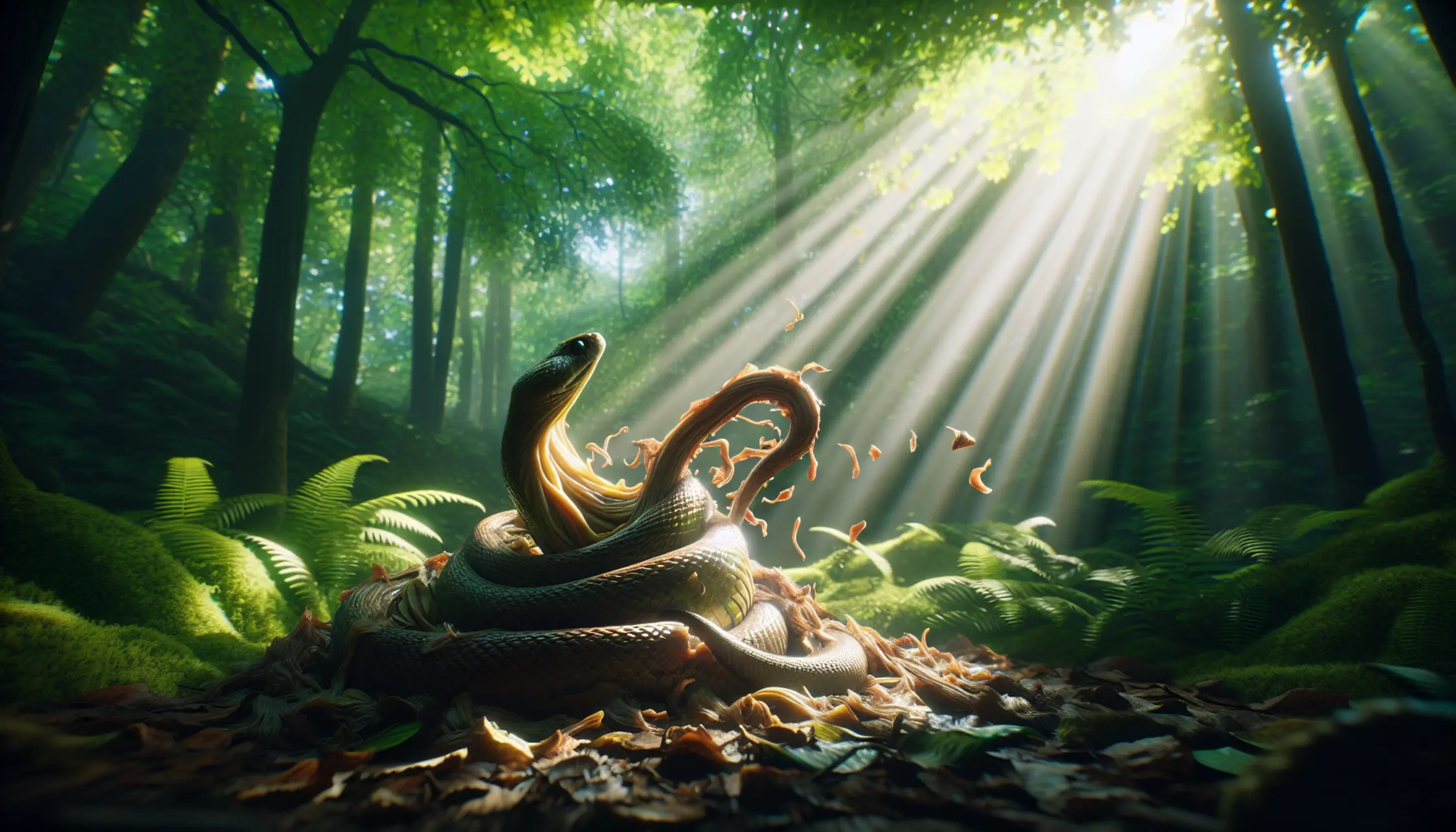 Perché i serpenti cambiano pelle?