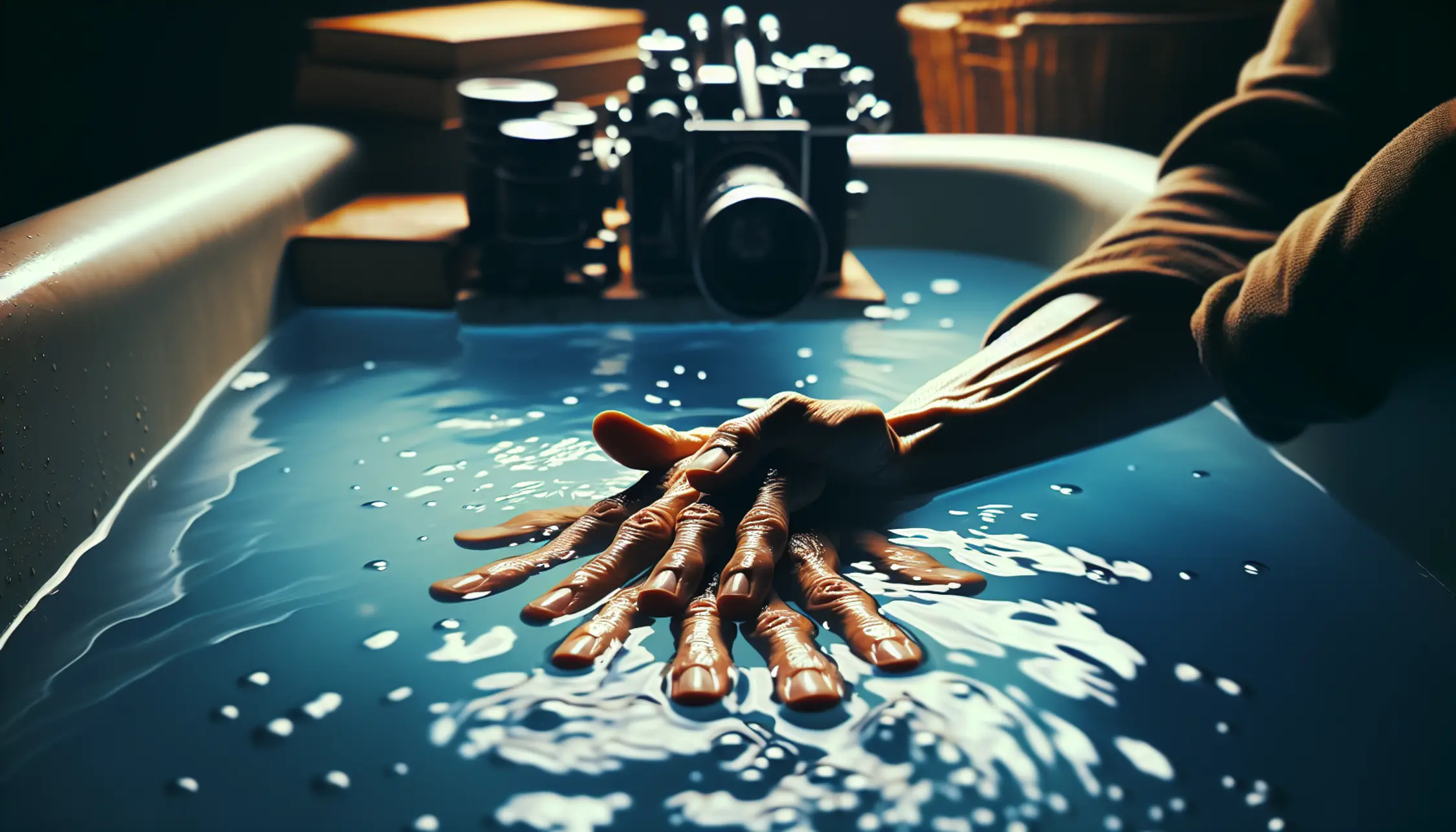 Perché le mani si raggrinziscono in acqua?